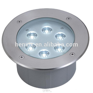 IP65 6w haute puissance lumières led souterraines